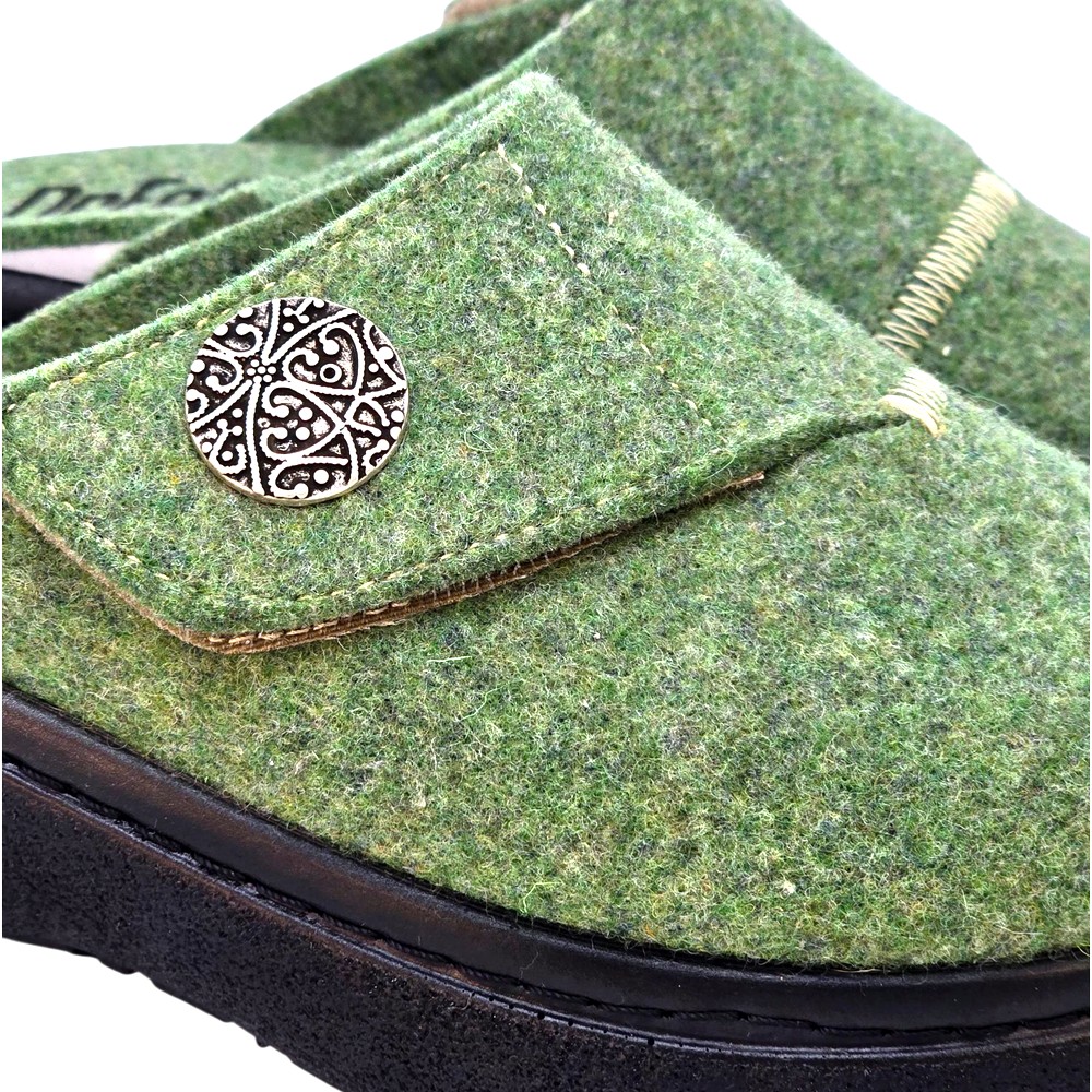 Papuci de casa Dr Feet 21008 verde (Damă)
