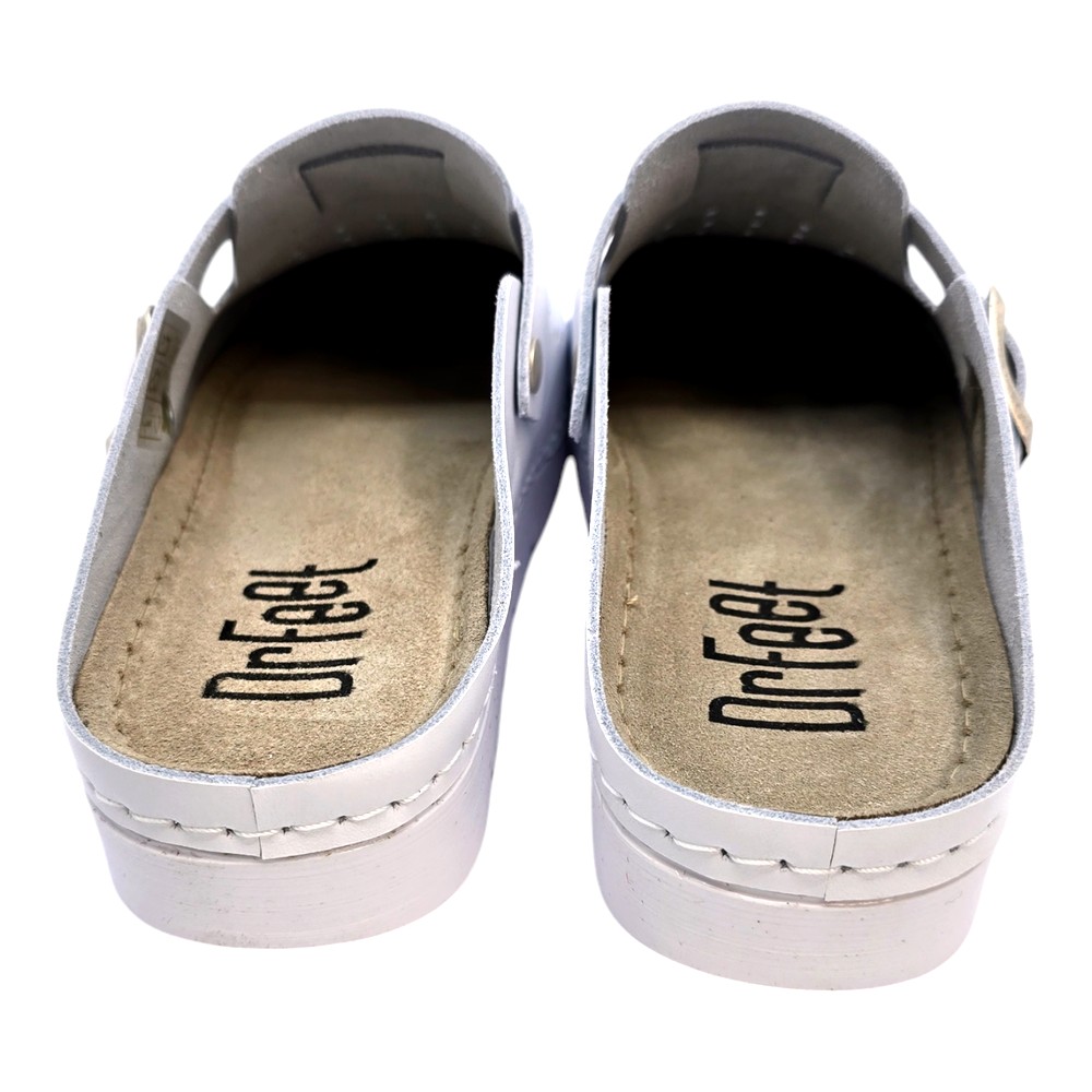 Saboți medicali Dr Feet 1100 alb (Damă)