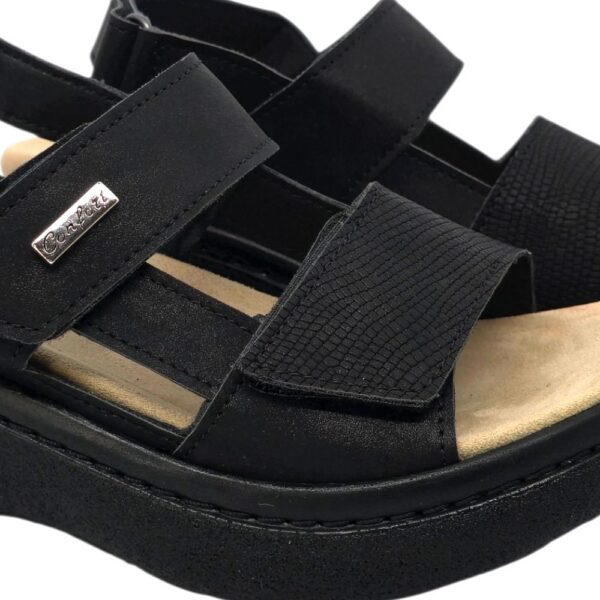 Sandale Dr Feet 21007 negru (Damă)
