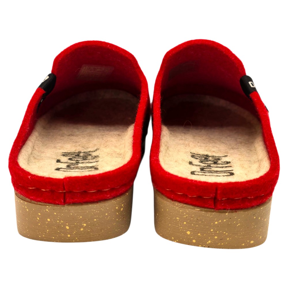 Papuci de casa Dr Feet 1107 rosu (Damă)