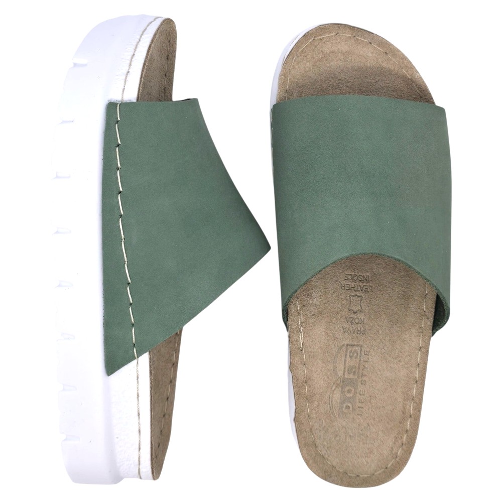 Papuci Doss 693 verde menta (Damă)