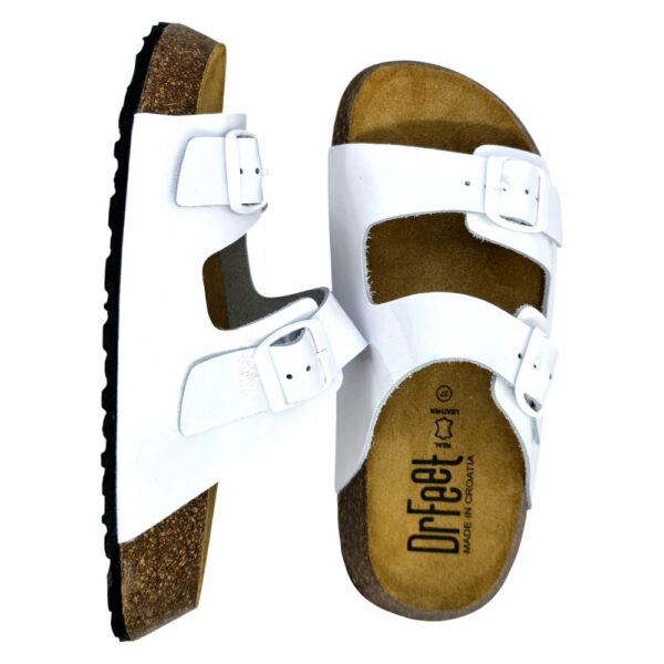 Papuci Dr Feet 23003 alb (Damă)