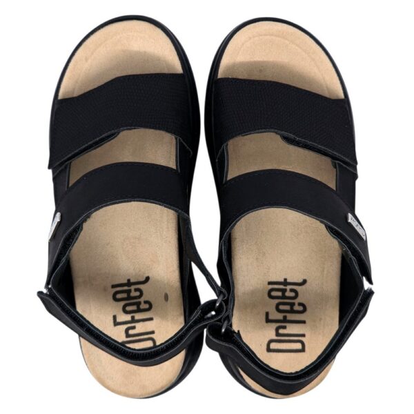 Sandale Dr Feet 21007 negru (Damă)