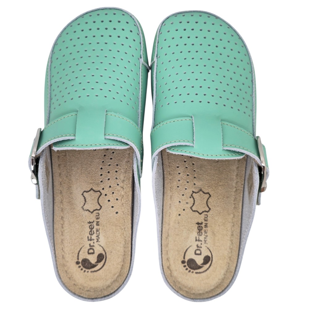 Saboți Dr Feet 2107 verde (Damă)