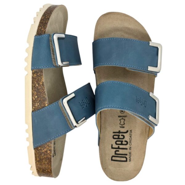 Papuci Dr Feet 16016 albastru (Damă)