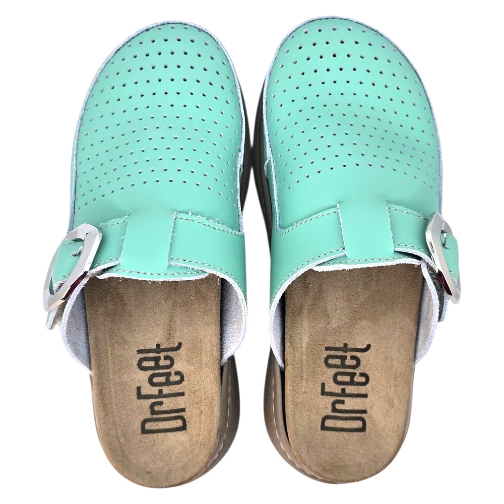 Saboți Dr Feet 21011 verde (Damă)
