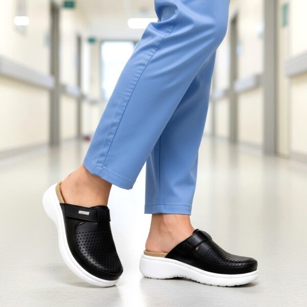 Saboți Dr Feet 21301 negru (Damă)
