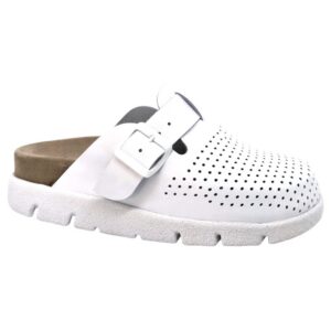 Saboți Dr Feet 22100 alb (Damă)