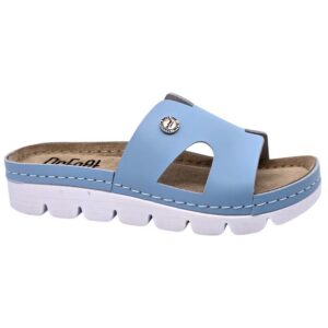 Papuci Dr Feet 9000 albastru deschis (Damă)