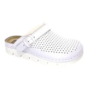 Saboți medicali Dr Feet 9014 alb (Damă)