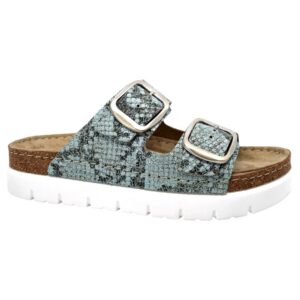 Papuci Doss 617 blue snake (Damă)