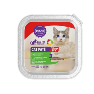 Mikan Pate pisici cu aromă de vită 100g