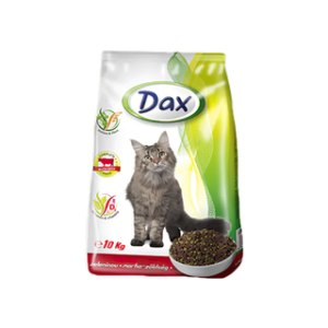 Dax pisici cu aromă de vită și legume 10Kg