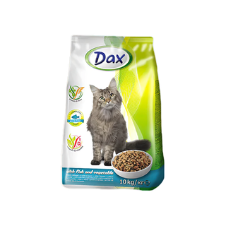 Dax pisici cu aromă de pește și legume 10Kg