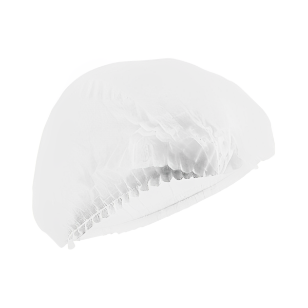 Bonete unică folosință dublu elastic pentru Păr Lung albe 12gr 100buc - imagine 2