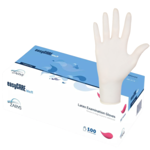Mănuși latex nepudrate EasyCare 100buc - L