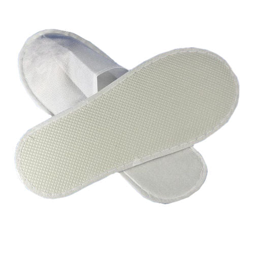 Papuci unică folosință SPA/Hotel/Spital talpa EVA 3mm albi Missena